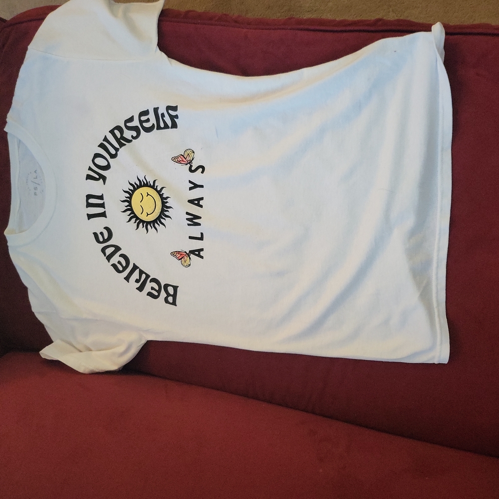 White Tee Small Girls